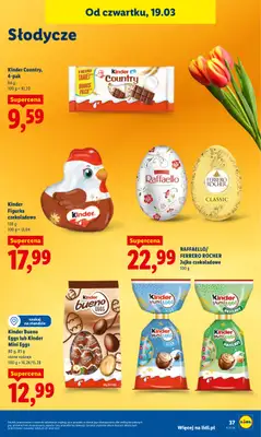 Lidl - gazetka promocyjna Oferta od czwartku od czwartku 19.03 do soboty 21.03 - strona 39