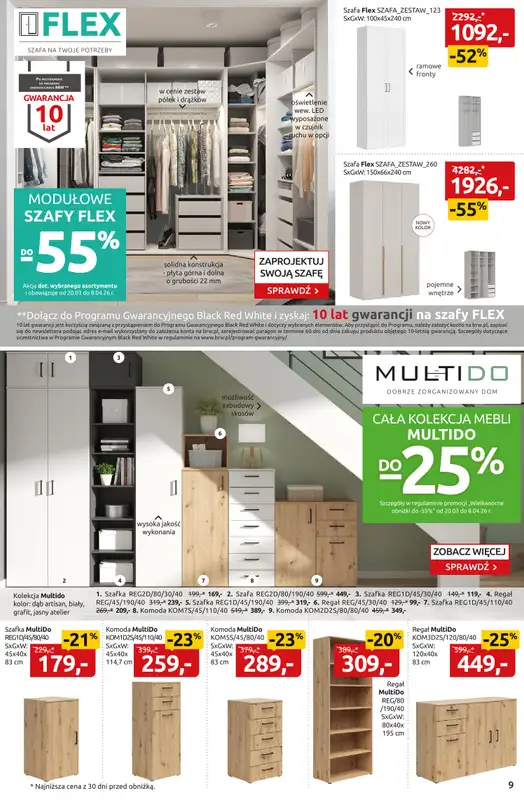 Black Red White - gazetka promocyjna Wielkanocne obniżki do -55%! od piątku 20.03 do środy 08.04 - strona 9