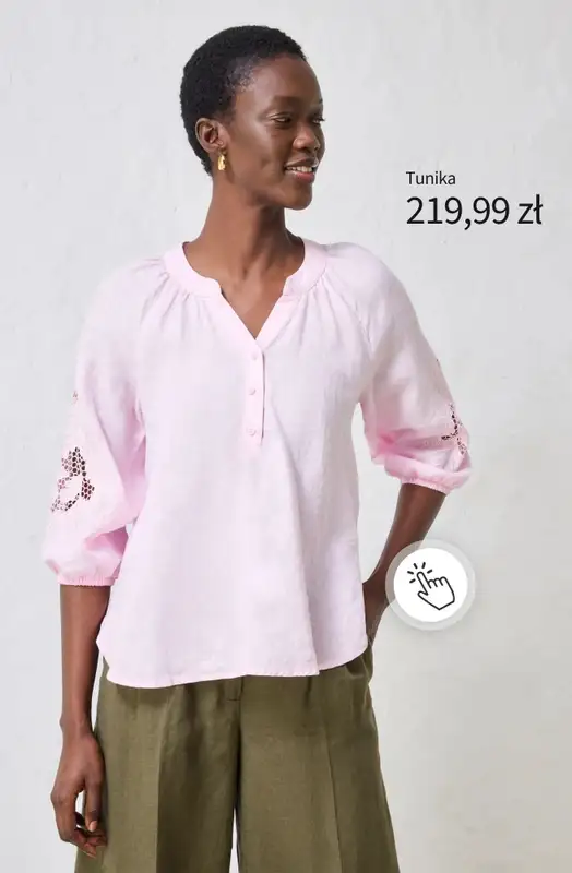 bonprix - gazetka promocyjna Odzież lniana od piątku 20.03  - strona 8