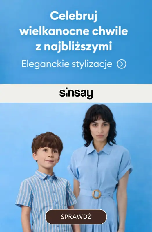 Sinsay - gazetka promocyjna Eleganckie stylizacje na Wielkanoc  
