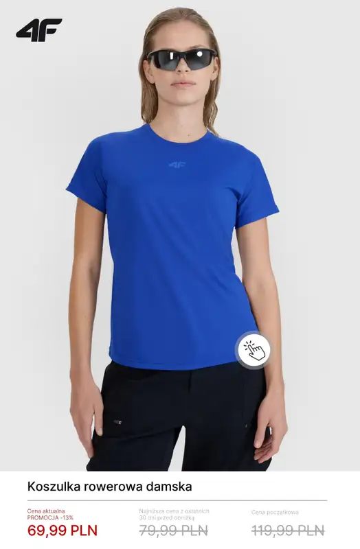 4F - gazetka promocyjna Ubrania i akcesoria rowerowe w super cenach! od piątku 20.03  - strona 2