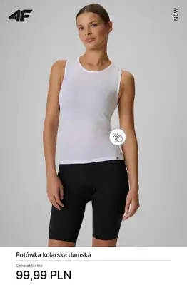 4F - gazetka promocyjna Ubrania i akcesoria rowerowe w super cenach! od piątku 20.03  - strona 10