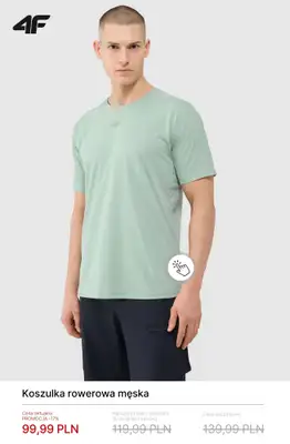 4F - gazetka promocyjna Ubrania i akcesoria rowerowe w super cenach! od piątku 20.03  - strona 4