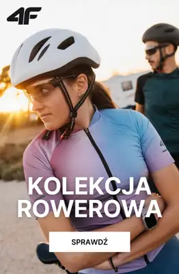 4F - gazetka promocyjna Ubrania i akcesoria rowerowe w super cenach! od piątku 20.03 