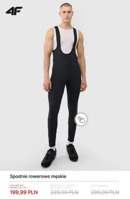 4F - gazetka promocyjna Ubrania i akcesoria rowerowe w super cenach! od piątku 20.03  - strona 13