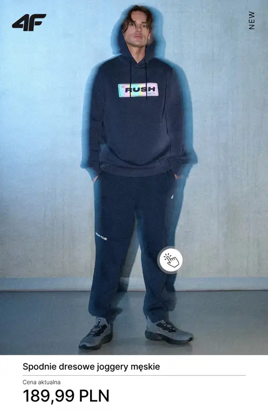 4F - gazetka promocyjna Kolekcja In Motion dla niego od soboty 21.03  - strona 8