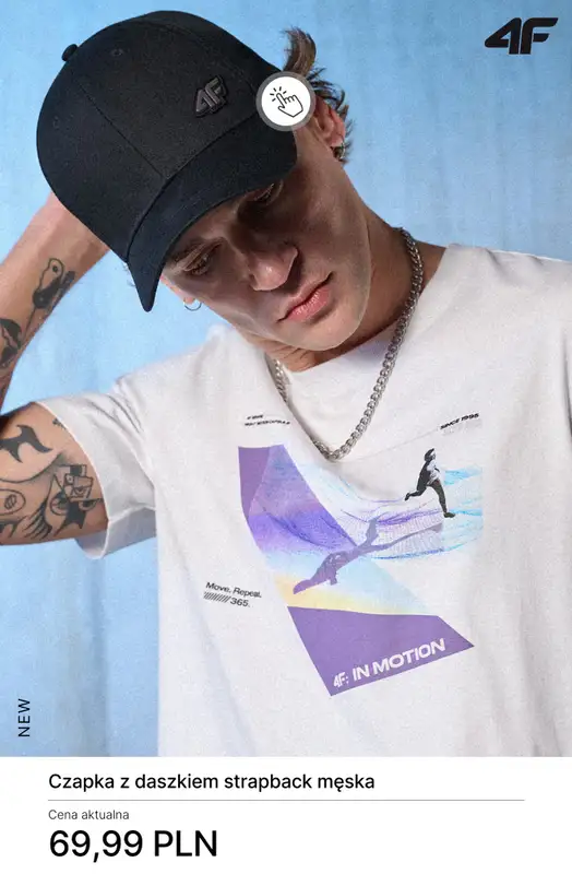 4F - gazetka promocyjna Kolekcja In Motion dla niego od soboty 21.03  - strona 5