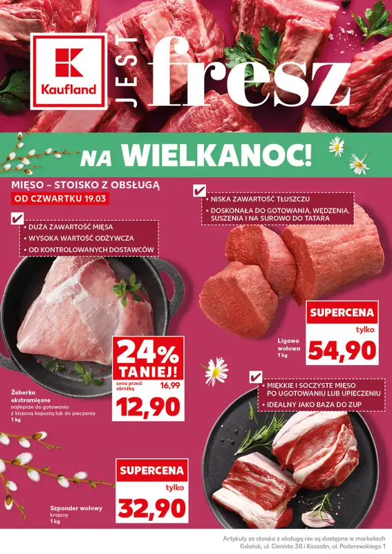 Kaufland - gazetka promocyjna Mocny Start od poniedziałku 23.03 do środy 25.03 - strona 14