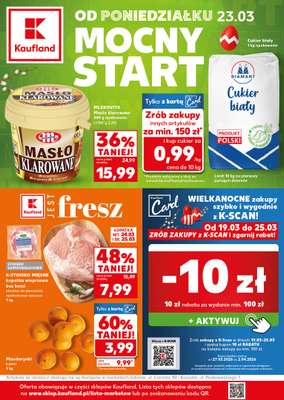 Kaufland - gazetka promocyjna Mocny Start od poniedziałku 23.03 do środy 25.03