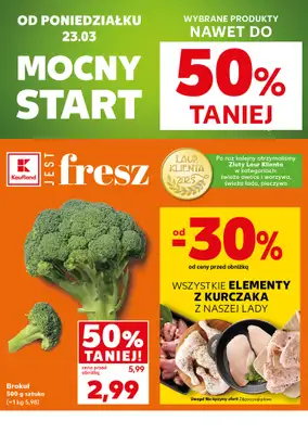Kaufland - gazetka promocyjna Mocny Start od poniedziałku 23.03 do środy 25.03 - strona 2