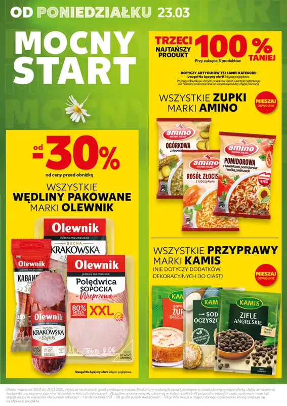 Kaufland - gazetka promocyjna Mocny Start od poniedziałku 23.03 do środy 25.03 - strona 5