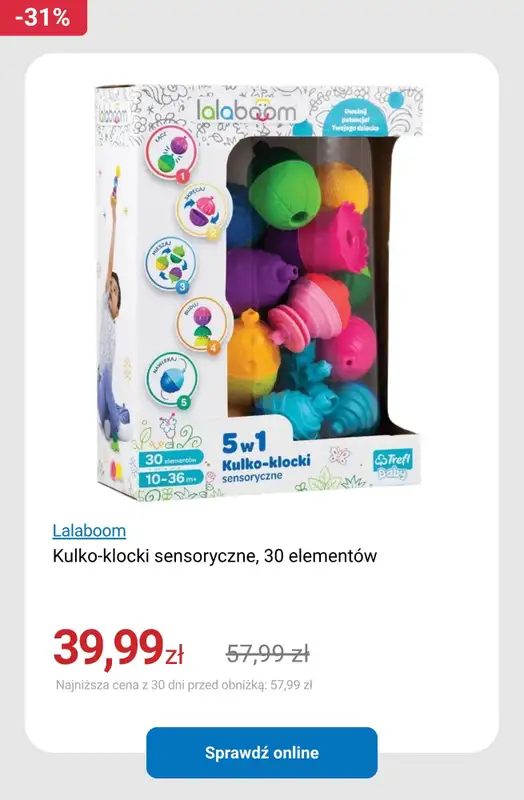 Smyk - gazetka promocyjna Do -60% festiwal zabawek od piątku 20.03 do środy 08.04 - strona 9