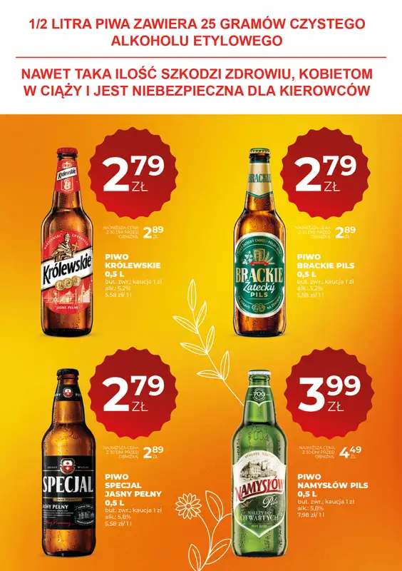 Duży Ben - gazetka promocyjna Gazetka piwna od czwartku 19.03 do środy 01.04 - strona 3