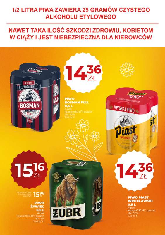 Duży Ben - gazetka promocyjna Gazetka piwna od czwartku 19.03 do środy 01.04 - strona 9