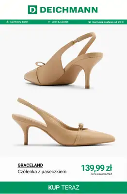Deichmann - gazetka promocyjna Czółenka damskie od soboty 21.03  - strona 7