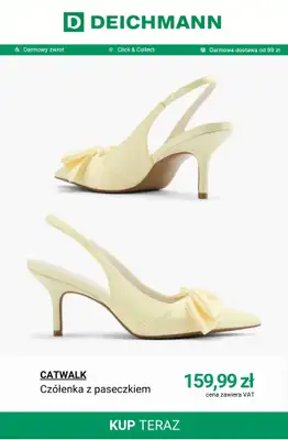Deichmann - gazetka promocyjna Czółenka damskie od soboty 21.03  - strona 3