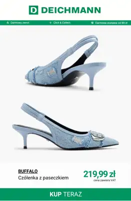 Deichmann - gazetka promocyjna Czółenka damskie od soboty 21.03  - strona 6