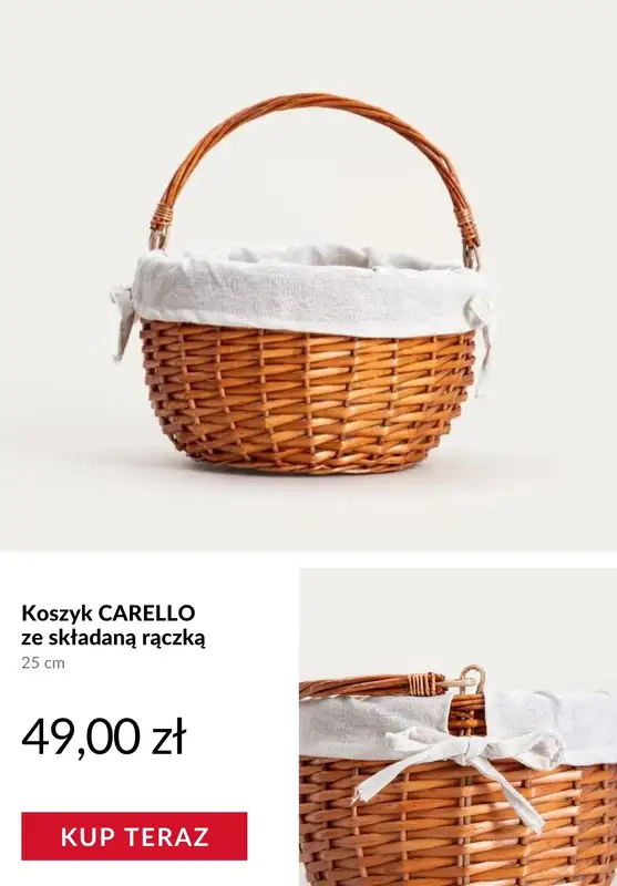 Homla - gazetka promocyjna Koszyczki wielkanocne od soboty 21.03  - strona 8