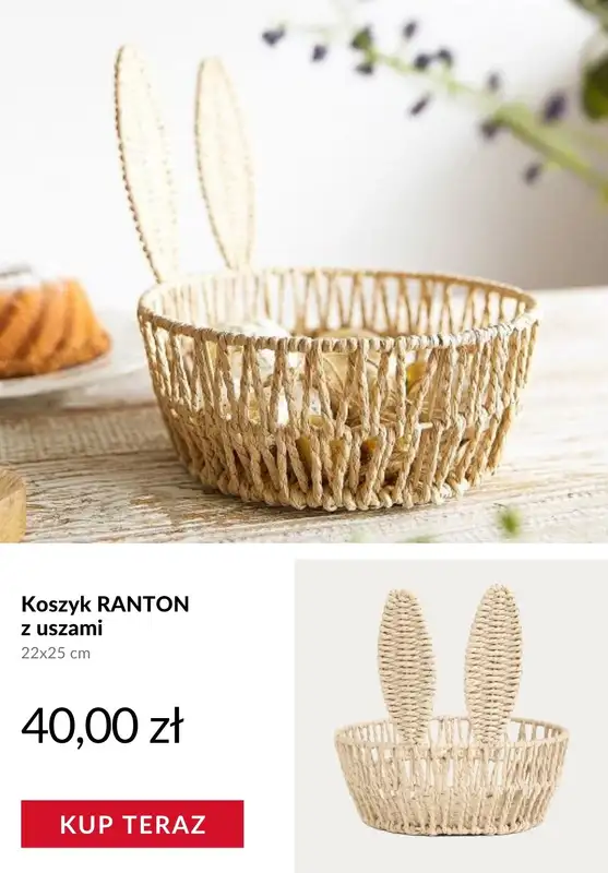 Homla - gazetka promocyjna Koszyczki wielkanocne od soboty 21.03  - strona 4