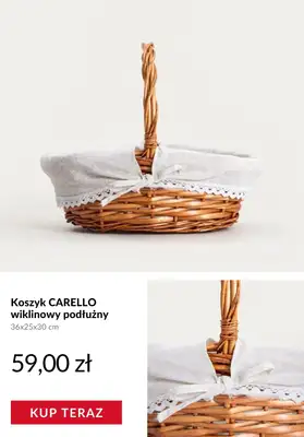 Homla - gazetka promocyjna Koszyczki wielkanocne od soboty 21.03  - strona 7