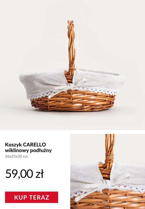 Homla - gazetka promocyjna Koszyczki wielkanocne od soboty 21.03  - strona 7