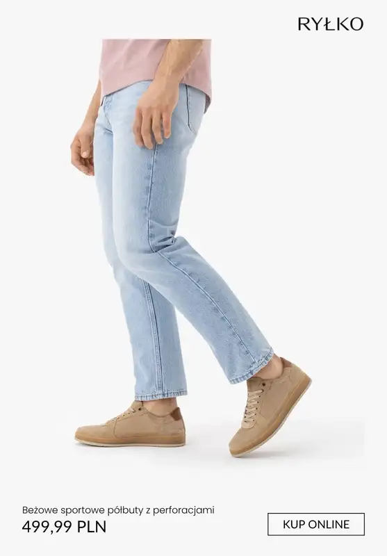 Ryłko - gazetka promocyjna Półbuty męskie od soboty 21.03  - strona 9