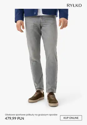 Ryłko - gazetka promocyjna Półbuty męskie od soboty 21.03  - strona 8