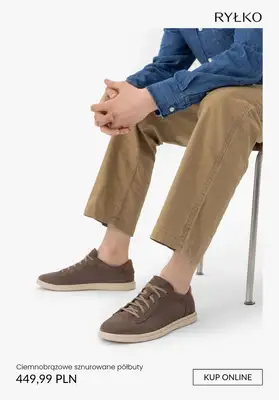 Ryłko - gazetka promocyjna Półbuty męskie od soboty 21.03  - strona 7