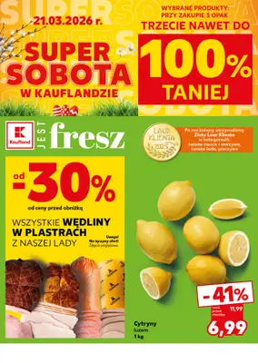 Kaufland - gazetka promocyjna Oferta Kaufland - SUPER SOBOTA od soboty 21.03 do soboty 21.03 - strona 2