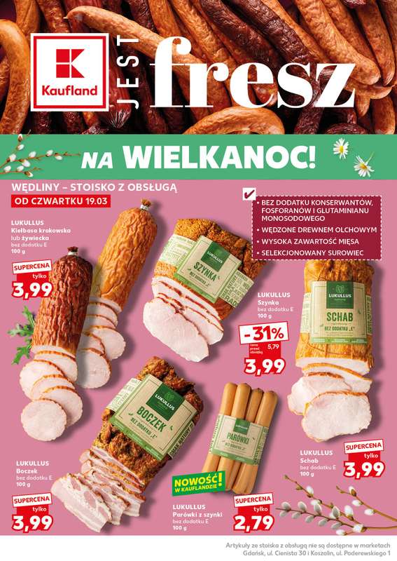 Kaufland - gazetka promocyjna Oferta Kaufland - SUPER SOBOTA od soboty 21.03 do soboty 21.03 - strona 18