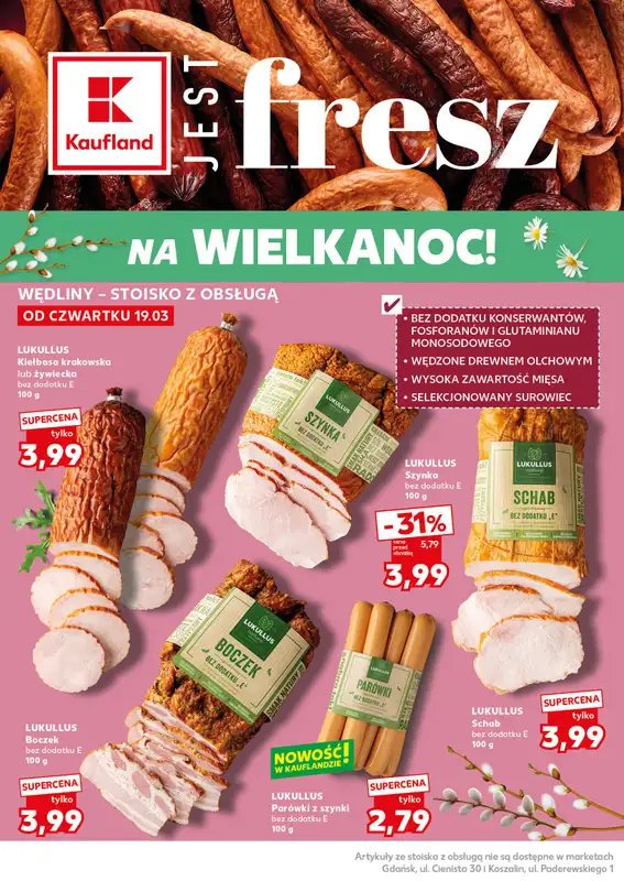 Kaufland - gazetka promocyjna Oferta Kaufland - SUPER SOBOTA od soboty 21.03 do soboty 21.03 - strona 18