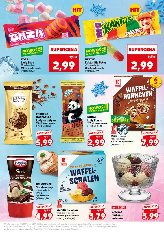 Kaufland - gazetka promocyjna Oferta Kaufland - SUPER SOBOTA od soboty 21.03 do soboty 21.03 - strona 25