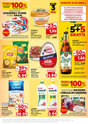 Kaufland - gazetka promocyjna Oferta Kaufland - SUPER SOBOTA od soboty 21.03 do soboty 21.03 - strona 3