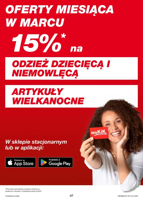 KiK - gazetka promocyjna Lniana lekkość w KIK od poniedziałku 23.03 do niedzieli 29.03 - strona 7