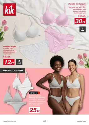 KiK - gazetka promocyjna Lniana lekkość w KIK od poniedziałku 23.03 do niedzieli 29.03 - strona 6