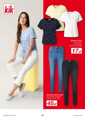 KiK - gazetka promocyjna Lniana lekkość w KIK od poniedziałku 23.03 do niedzieli 29.03 - strona 8