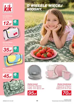KiK - gazetka promocyjna Lniana lekkość w KIK od poniedziałku 23.03 do niedzieli 29.03 - strona 18