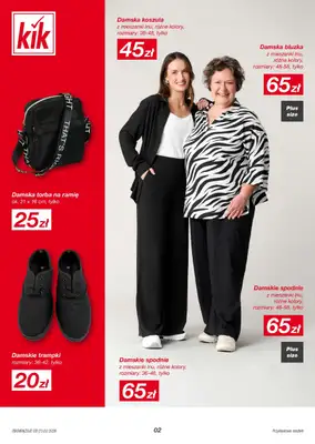 KiK - gazetka promocyjna Lniana lekkość w KIK od poniedziałku 23.03 do niedzieli 29.03 - strona 2