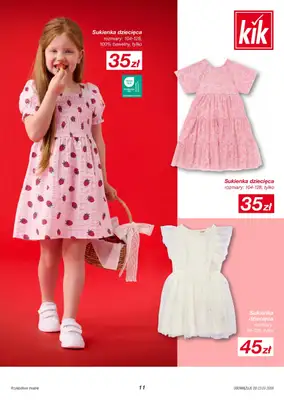 KiK - gazetka promocyjna Lniana lekkość w KIK od poniedziałku 23.03 do niedzieli 29.03 - strona 11