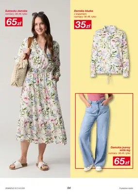 KiK - gazetka promocyjna Lniana lekkość w KIK od poniedziałku 23.03 do niedzieli 29.03 - strona 4