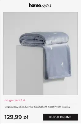 home&you - gazetka promocyjna Druga rzecz 1 zł od piątku 20.03 do wtorku 24.03 - strona 10