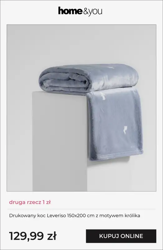 home&you - gazetka promocyjna Druga rzecz 1 zł od piątku 20.03 do wtorku 24.03 - strona 10