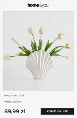 home&you - gazetka promocyjna Druga rzecz 1 zł od piątku 20.03 do wtorku 24.03 - strona 7