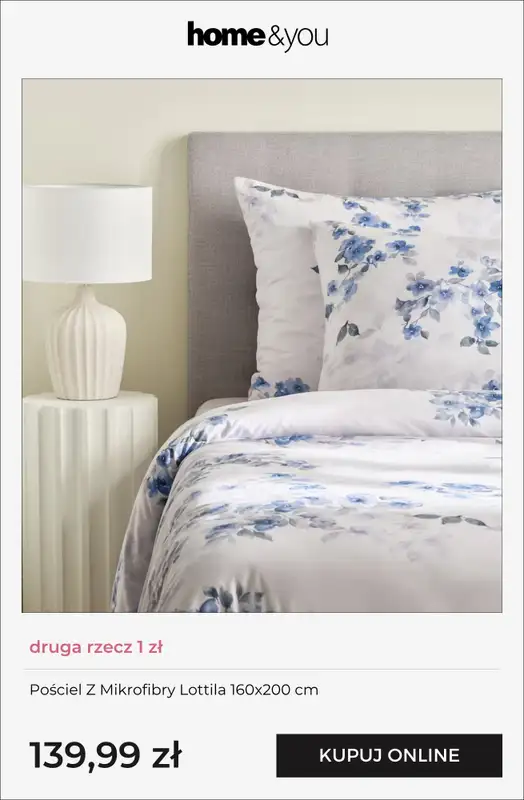 home&you - gazetka promocyjna Druga rzecz 1 zł od piątku 20.03 do wtorku 24.03 - strona 5