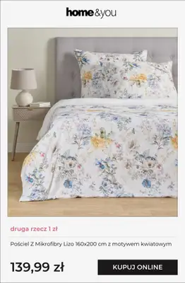 home&you - gazetka promocyjna Druga rzecz 1 zł od piątku 20.03 do wtorku 24.03 - strona 4