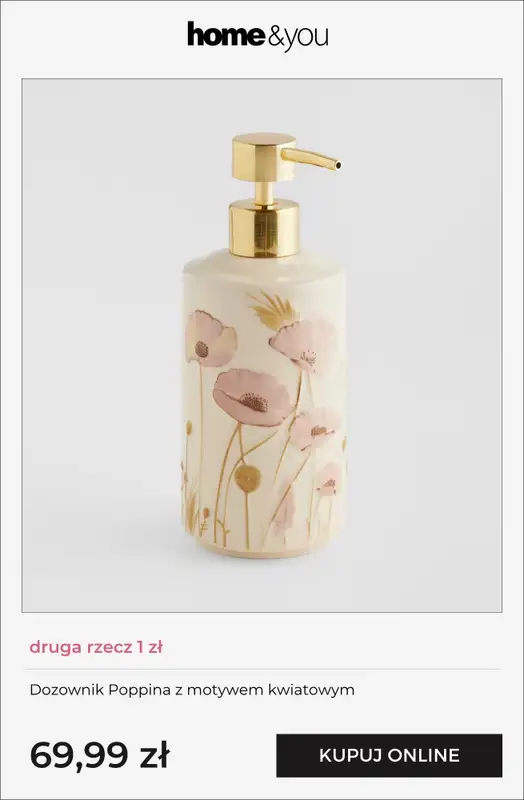home&you - gazetka promocyjna Druga rzecz 1 zł od piątku 20.03 do wtorku 24.03 - strona 6