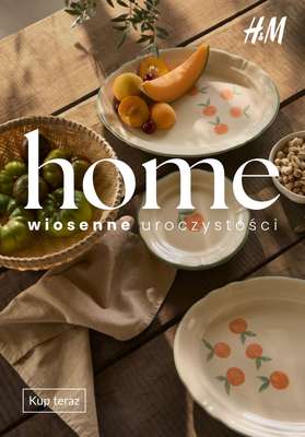 H&M - gazetka promocyjna HOME: wiosenne uroczystości od soboty 21.03 