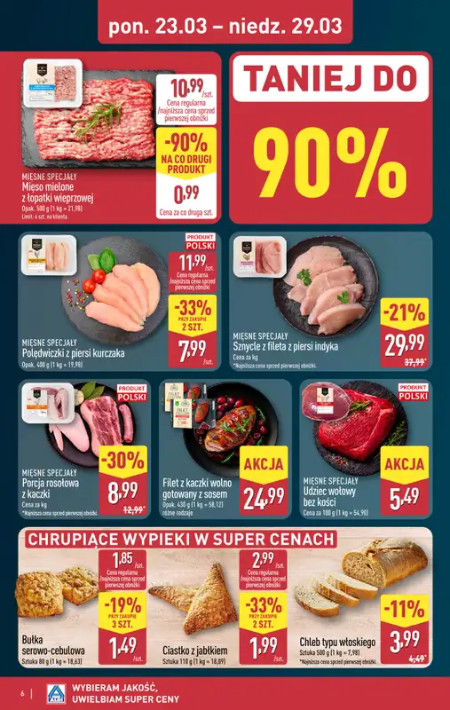Aldi - gazetka promocyjna Pełny katalog! od poniedziałku 23.03 do niedzieli 29.03 - strona 6