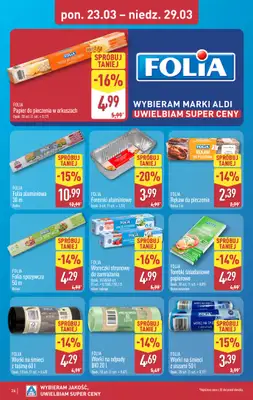 Aldi - gazetka promocyjna Pełny katalog! od poniedziałku 23.03 do niedzieli 29.03 - strona 26