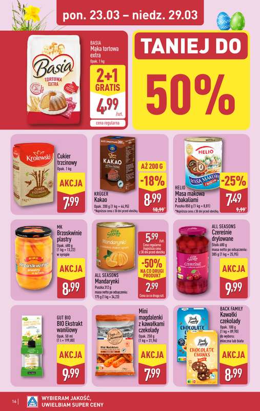 Aldi - gazetka promocyjna Pełny katalog! od poniedziałku 23.03 do niedzieli 29.03 - strona 16
